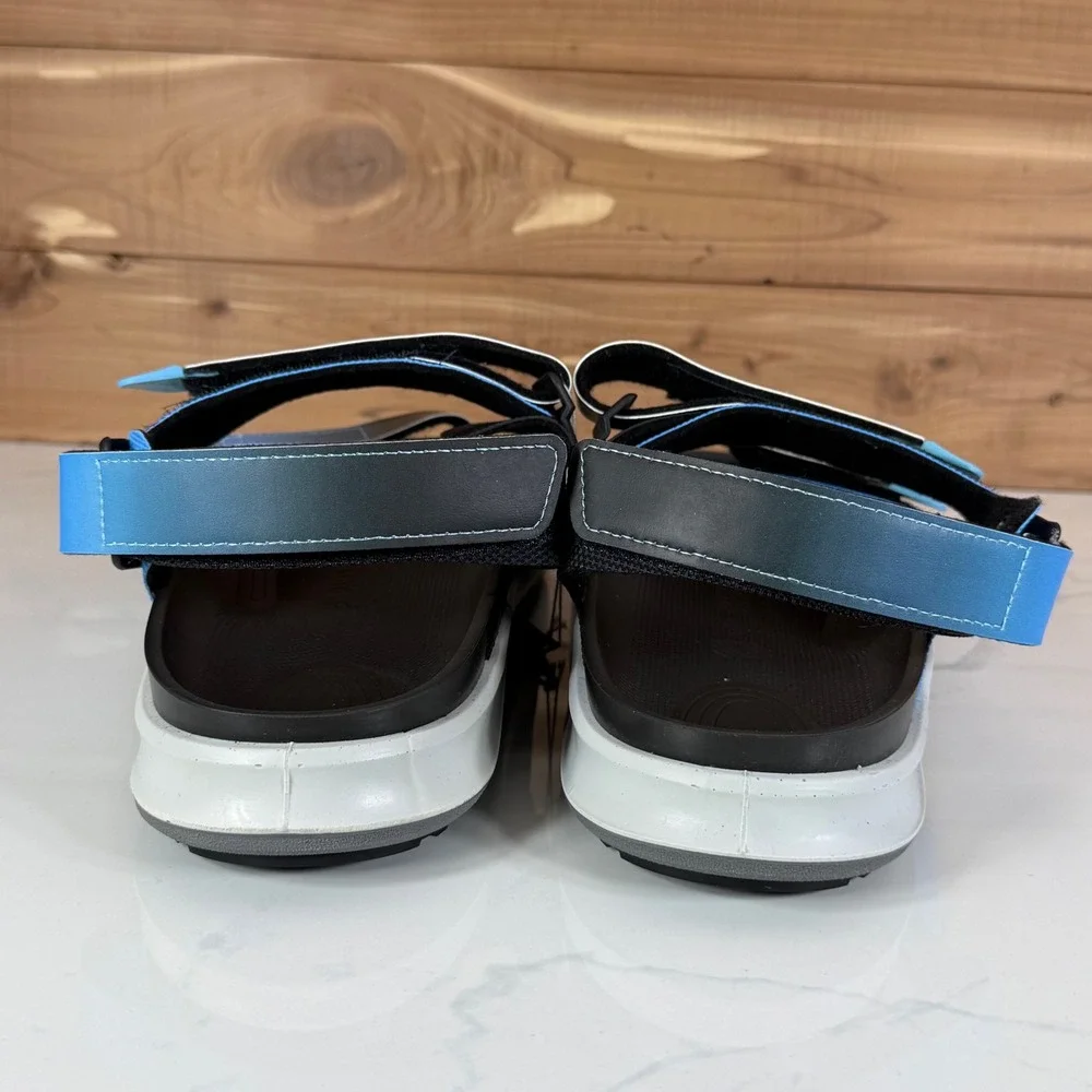 Birkenstock Tatacoa Outdoor Mens Size EU 46 US 13 Blue/Black Sandals Summer